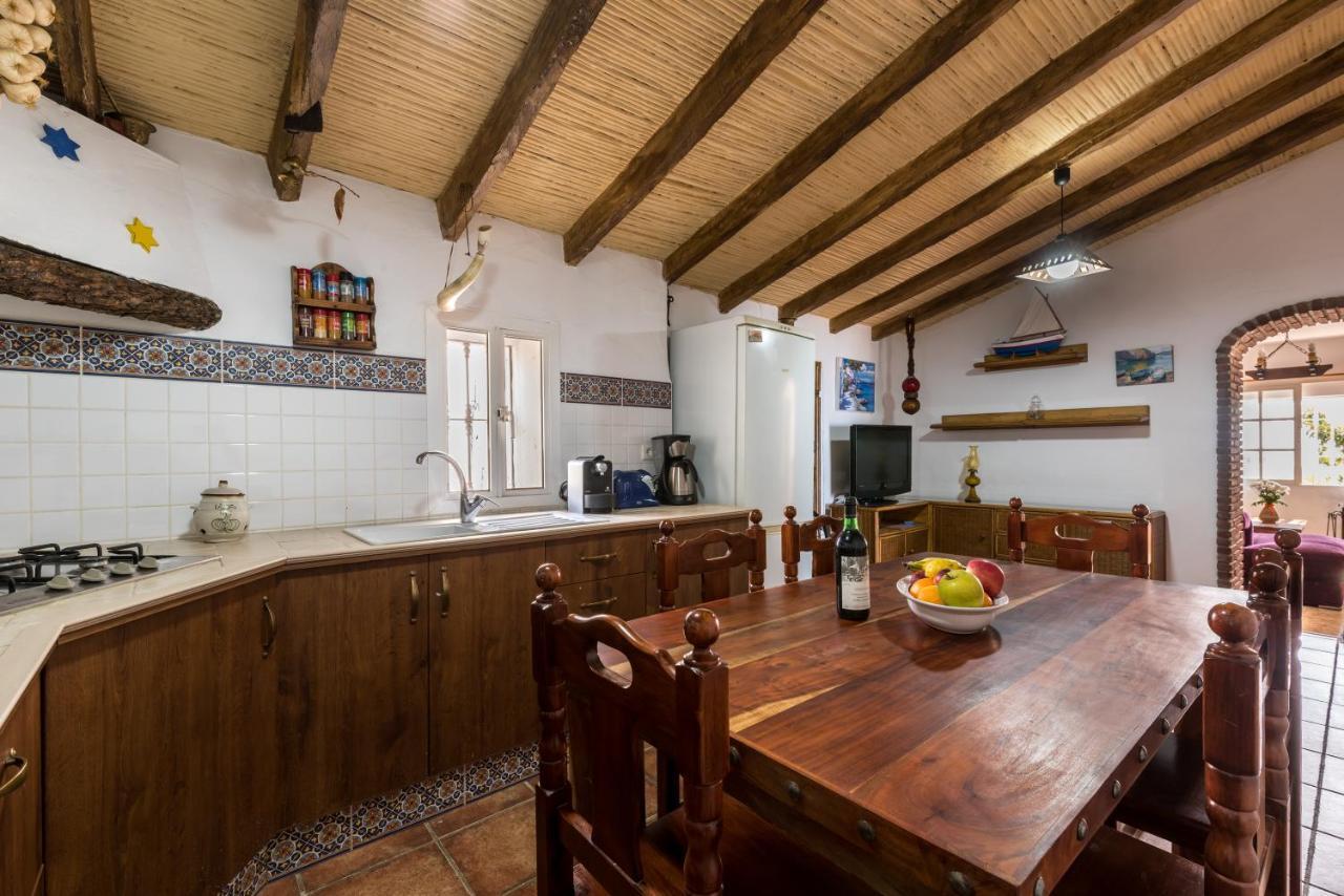 Casa Del Pipa Con Vistas Al Mar Villa Benajarafe Bagian luar foto