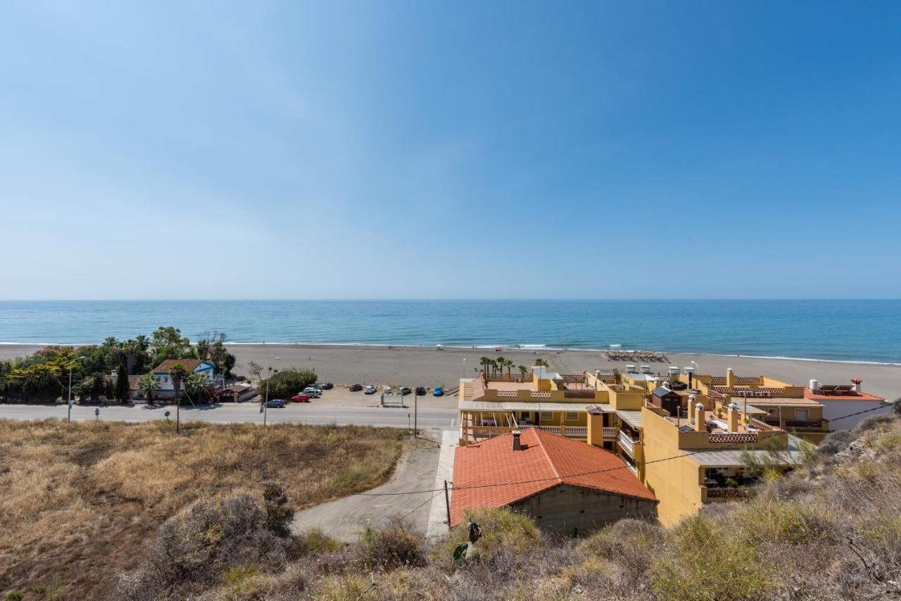 Casa Del Pipa Con Vistas Al Mar Villa Benajarafe Bagian luar foto